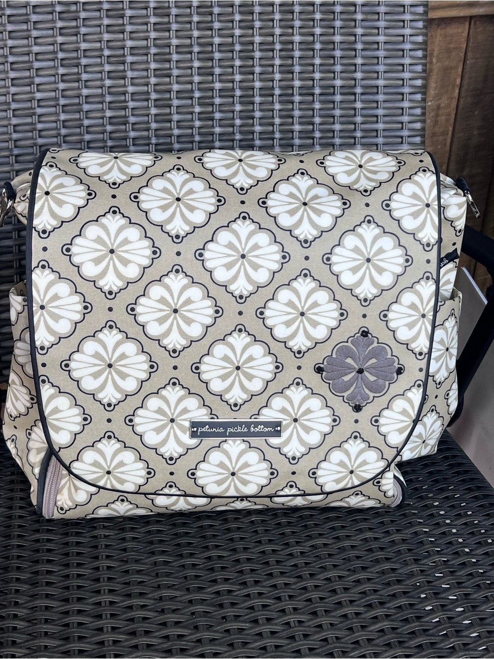 Petunia pickle bottom diaper bag/ backpack - large- like new!